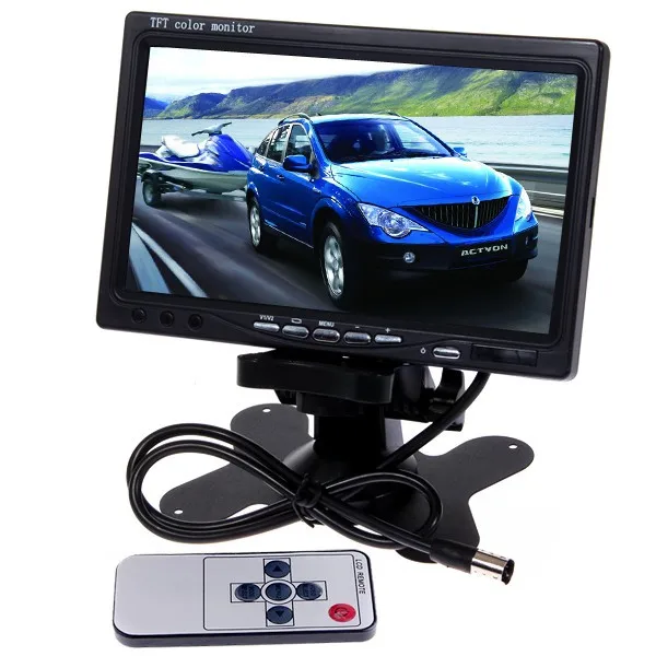 7 &quotTFT LCD AV цветной широкоэкранный автомобильный SUV RV MPV монитор заднего вида|monitor
