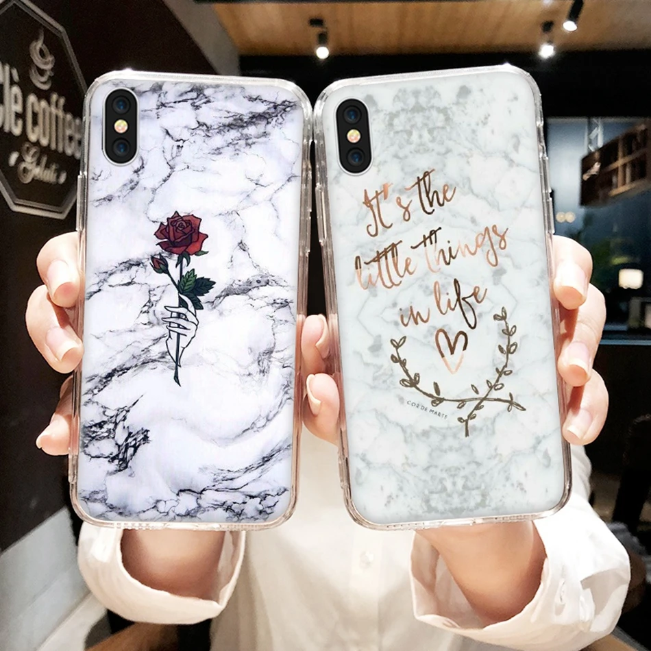 FLOVEME мраморный силиконовый чехол для Huawei P20 Lite P10 P9 Plus Ультратонкий Мягкий ТПУ Honor 9