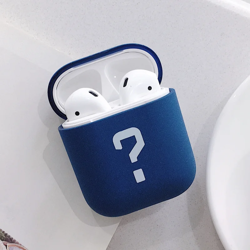 Мультяшный чехол для наушников для Apple Airpods 1/2 противоударный чехол для Apple гарнитура для Airpods чехол s матовый защитный чехол для пары - Цвет: Style 4