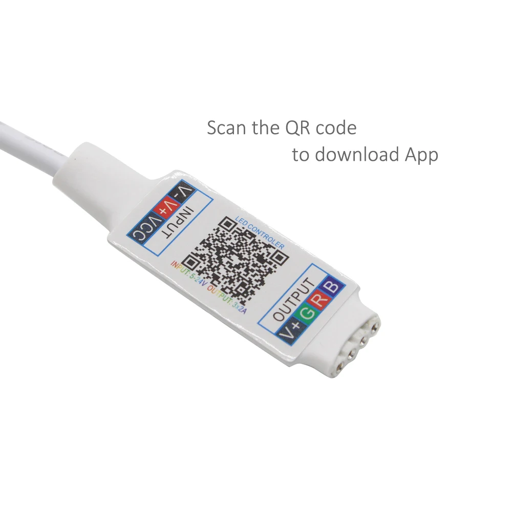 Bluetooth светодиодный контроллер USB RGB 5 в 12 В 24 В DC мини приложение умный музыкальный контроллер IOS Android телефон беспроводной ИК 24 ключ контроллер
