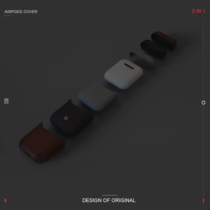 Кожаный чехол airpods для Apple, Bluetooth наушники, защитный чехол, роскошный Человек-паук, противоударный, защита от пыли, черный ремешок