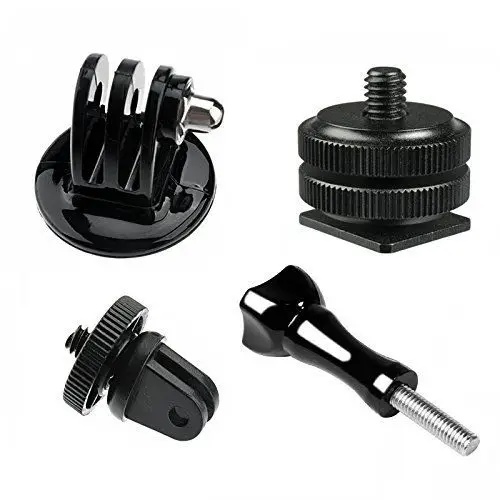 Крепежный комплект GoPro HERO с адаптером горячего башмака крепление штатива винт