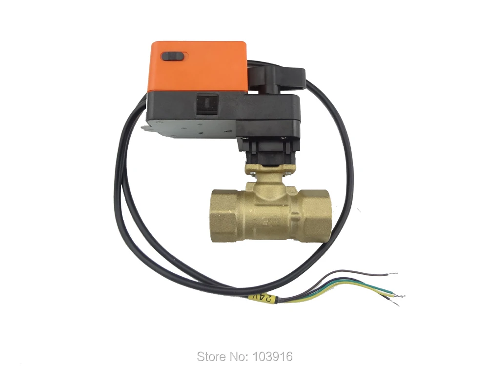 Моторизованный модулирующий клапан управления 2-ходовой DN25(G1 &quot) (уменьшающий