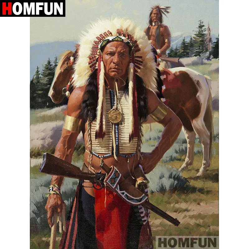 Алмазная живопись HOMFUN A07171 картина сделай сам с квадратными/круглыми стразами