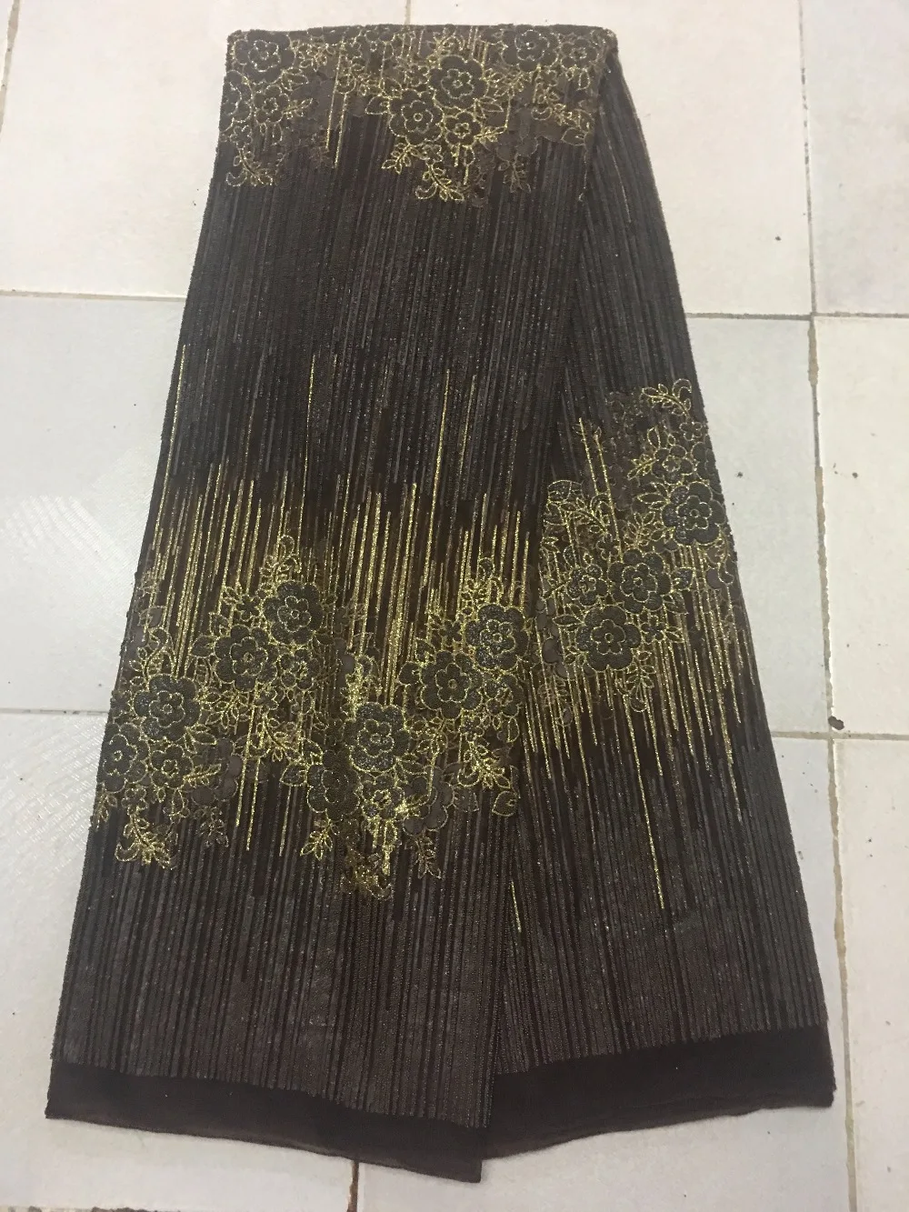 Стильное французское кружево африканская кружевная ткань нигерийское ремесло