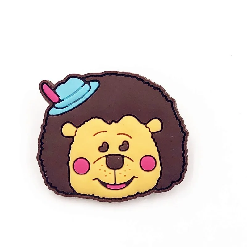 1 шт. ПВХ милая мультяшная брошь с иконкой значок аниме фигурка булавки кнопка