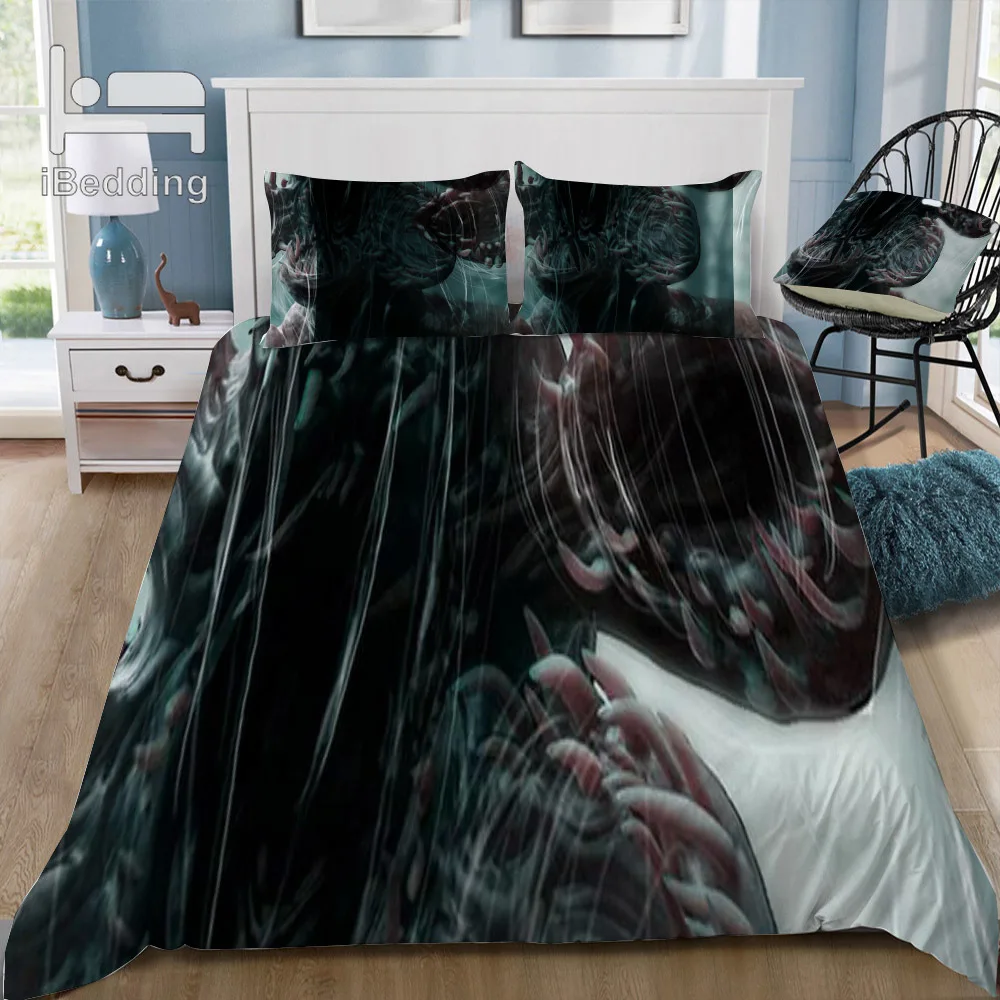 Горячая из фильма ужасов чужой вещи 3D Постельное белье печатных постельное