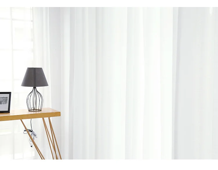 Настоящие Новые шторы Cortinas Dormitorio, тонкий гладкий толстый тюль для спальни, шелковистый марлевый светильник, отвесный экран на заказ