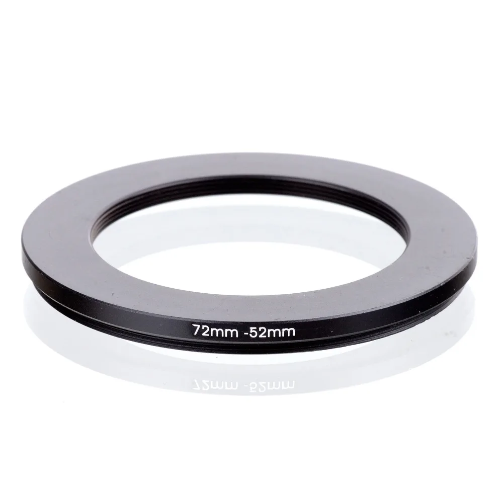 

RISE(UK) 72mm-52mm 72-52mm 72 to 52 Step down Ring Filter Adapter black