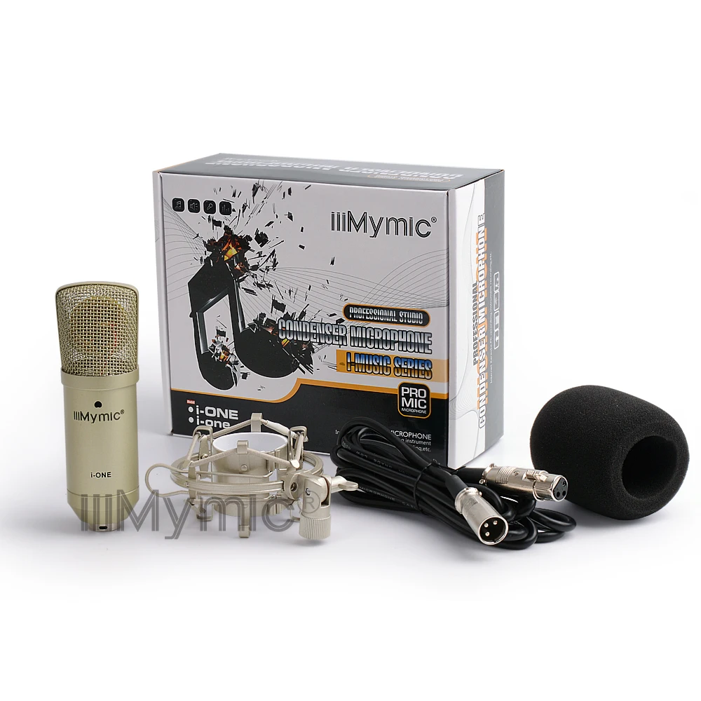 Профессиональный проводной конденсаторный микрофон iiiMymic i-ONE с большой