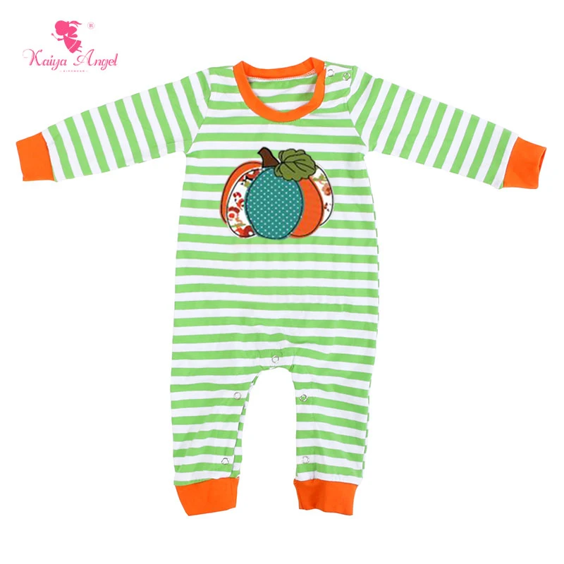 Полосатые комбинезоны Kaiya Angel с длинным рукавом в рождественском стиле