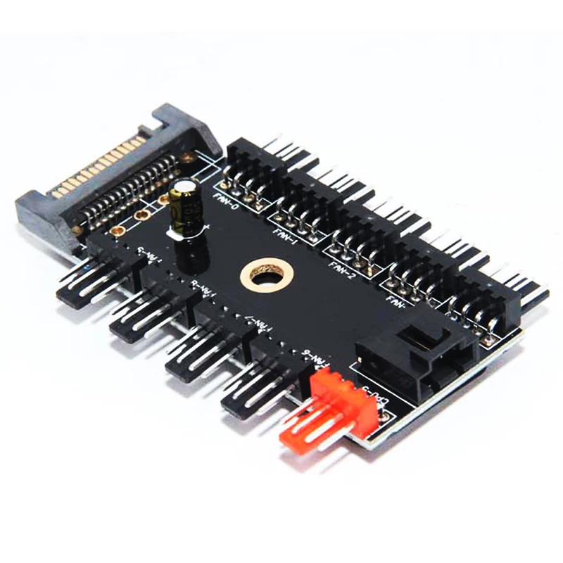 Адаптер питания для компьютера 15Pin SATA IDE на 10 портов 4pin | Компьютеры и офис