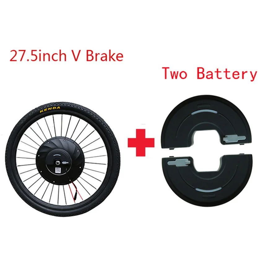 27.5V LCD 36V240W Imortor набор для электрического велосипеда, набор для преобразования электрического велосипеда с 2 батареями, комплект для электрического колеса, комплект для велосипедного двигателя - Цвет: 27.5V LCD