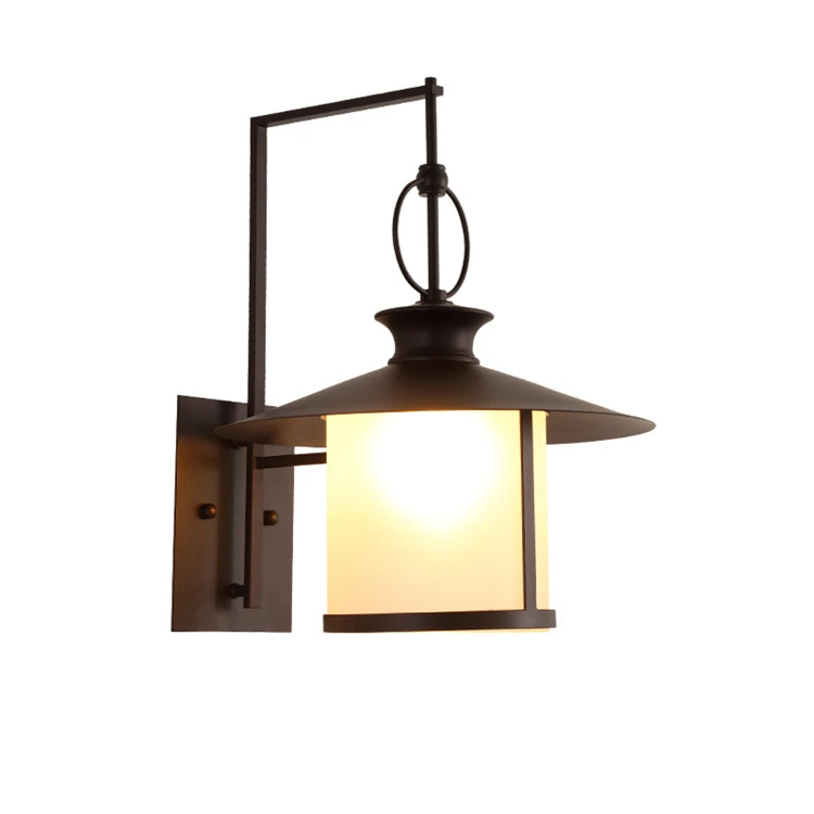 Europe outdoor Wall lamp porch lights Lampshade E27 Edsion Iron product wall light | Освещение