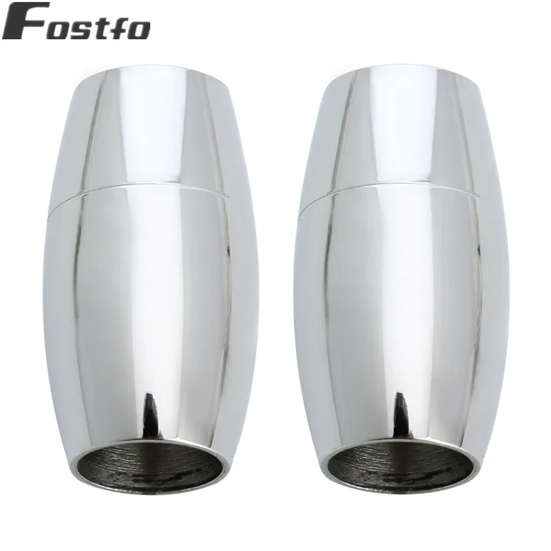 2 шт./лот Золотые/серебряные застежки из нержавеющей стали Магнитная застежка