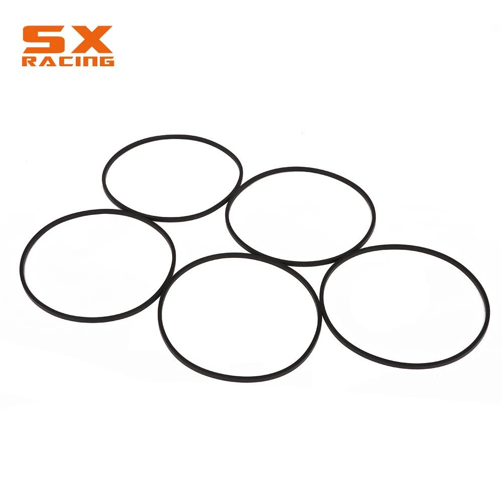 Черное уплотнительное кольцо сцепления для мотоцикла 5 шт. уплотнительные кольца