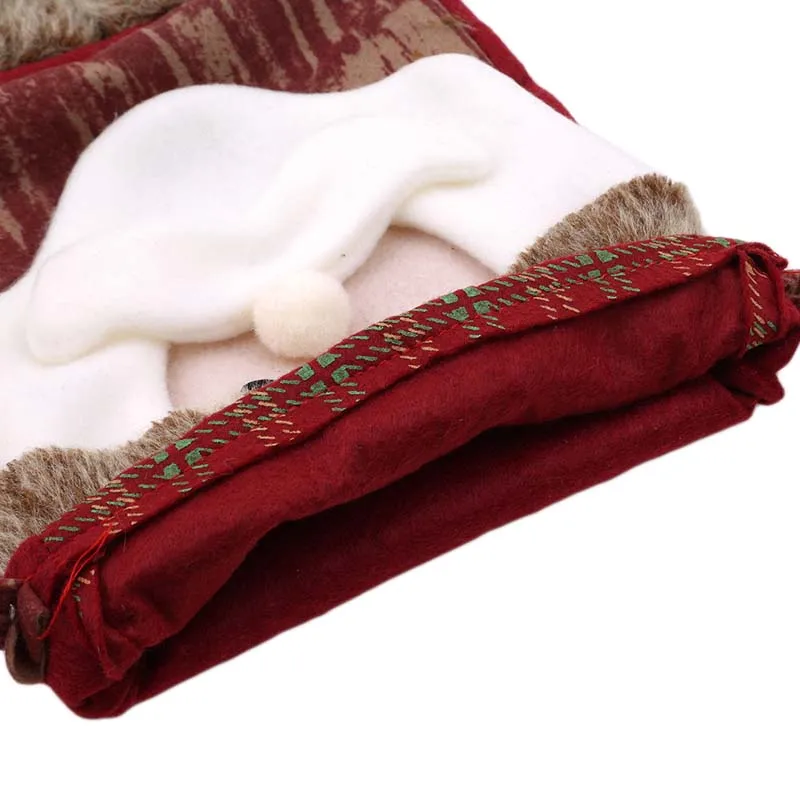 Сумка-тоут из искусственной кожи с украшением в рождественском стиле для