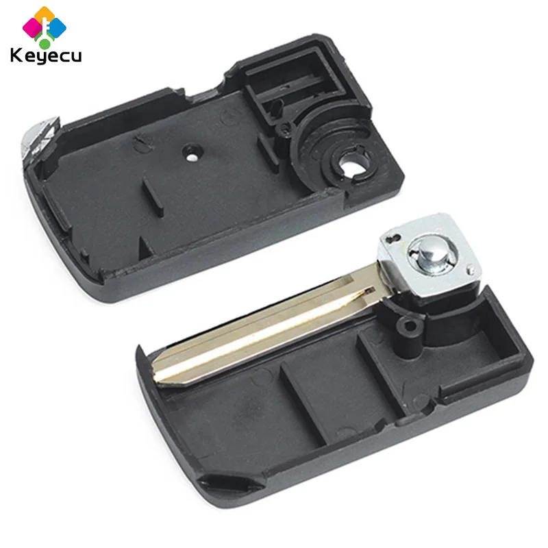 KEYECU Модифицированная откидная оболочка ключа дистанционного управления боковая