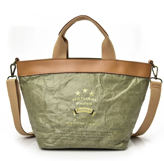 2017 весенние и летние женские сумки через плечо для покупок портативные бумажные