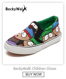 BeckyWalk/детская обувь ярких цветов для мальчиков и девочек; школьная спортивная обувь; сезон весна; парусиновая обувь с низким верхом; Детские кроссовки на резиновой подошве; CSH735