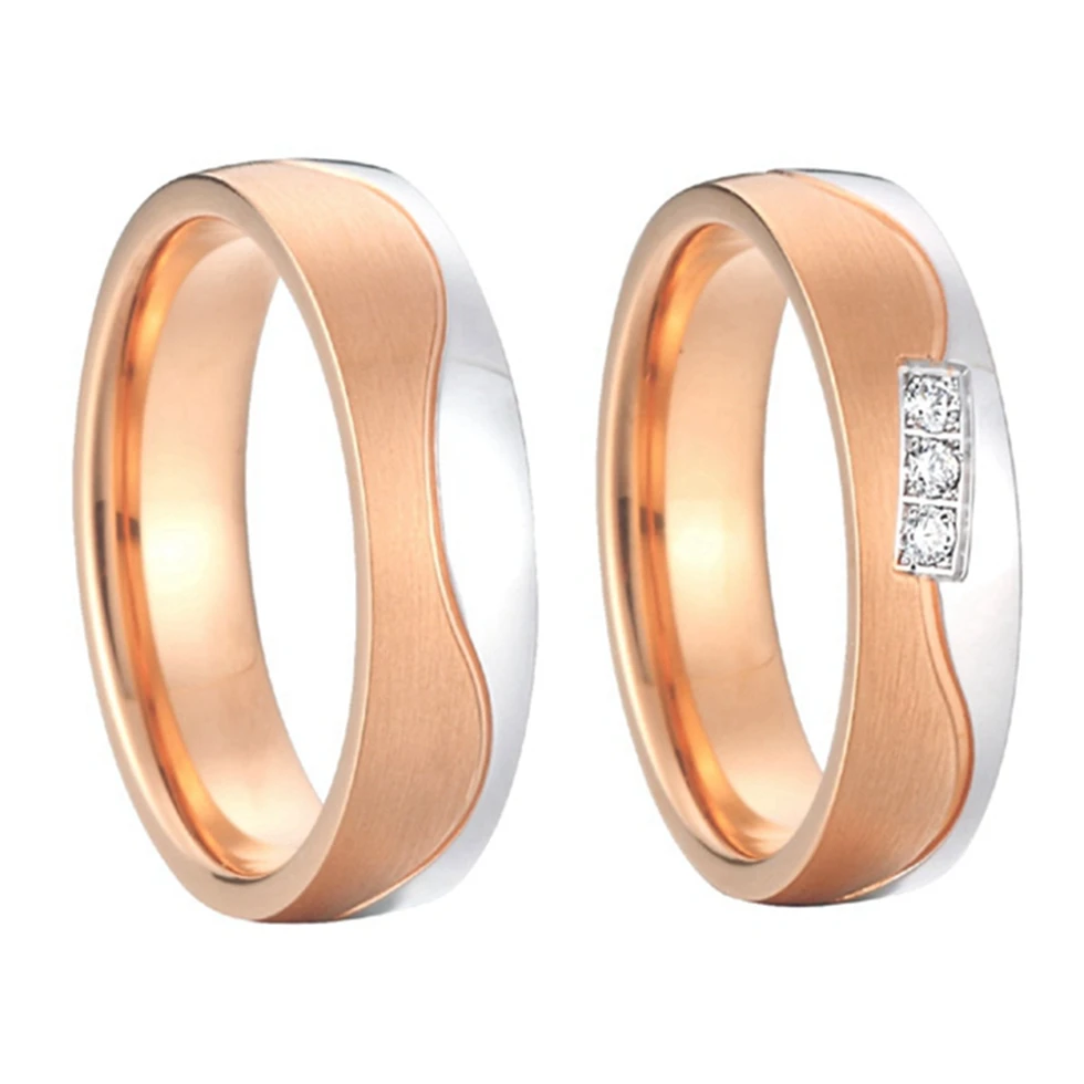 2015 новый дизайн красивые наборы колец для свадьбы юбилея|couples promise rings sets|promise ring