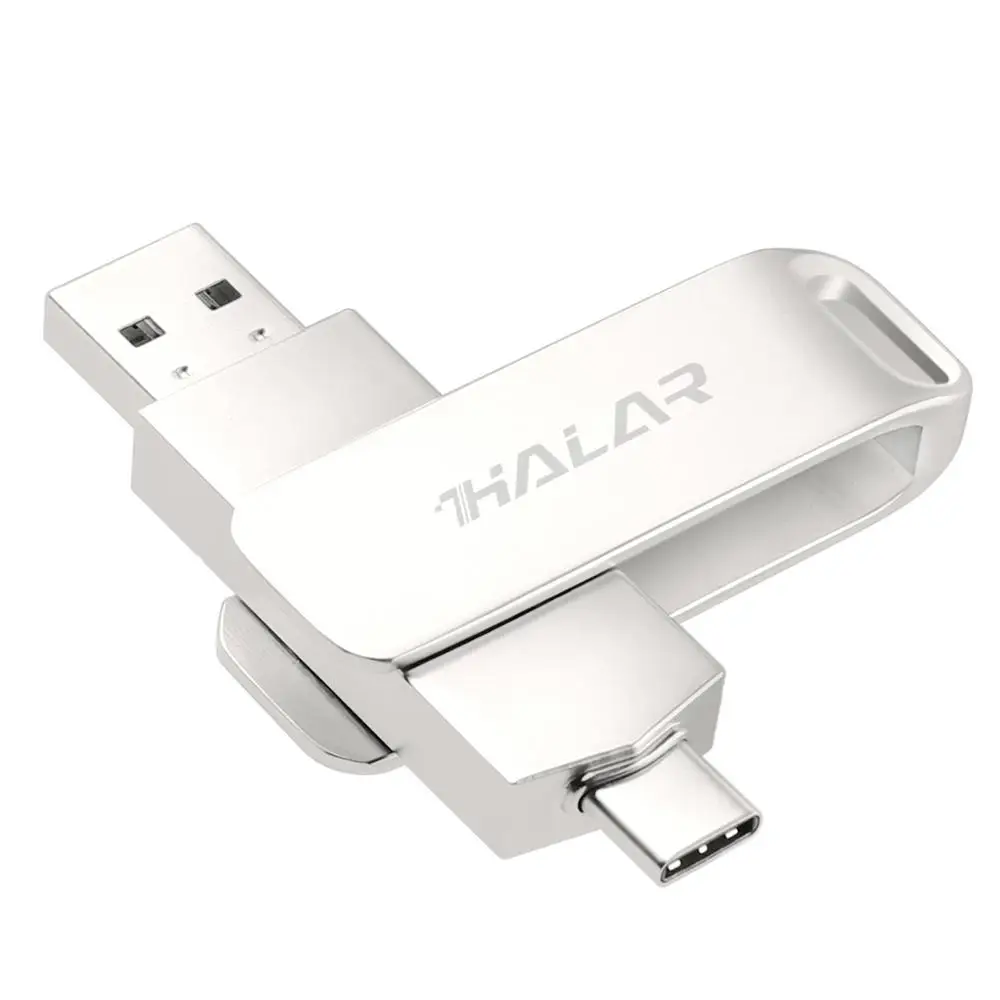 Флеш-накопитель USB THKAILAR 32 ГБ 64 128 256 металлический OTG 3 0 тип ключа c высокая скорость