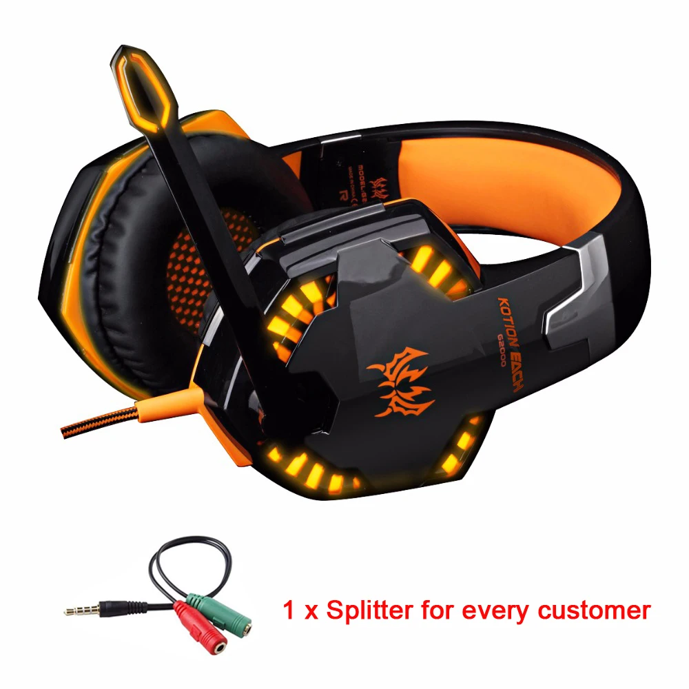 G2000 стерео игровая гарнитура для PS4 глубокий бас компьютерные игровые наушники со