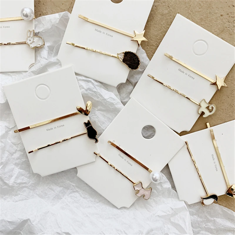 2 шт./компл. корейский Топ для женщин и девочек с отделкой жемчугом металлом