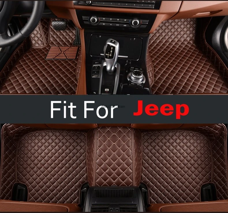 Аксессуары пользовательские автомобильные коврики для Jeep Grand Cherokee Wrangler Commander Compass