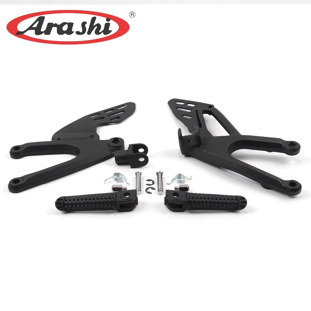 Мотоциклетные Передние Подножки ARASHI подножки педали для YAMAHA YZF R1 2007 2008 бриджи