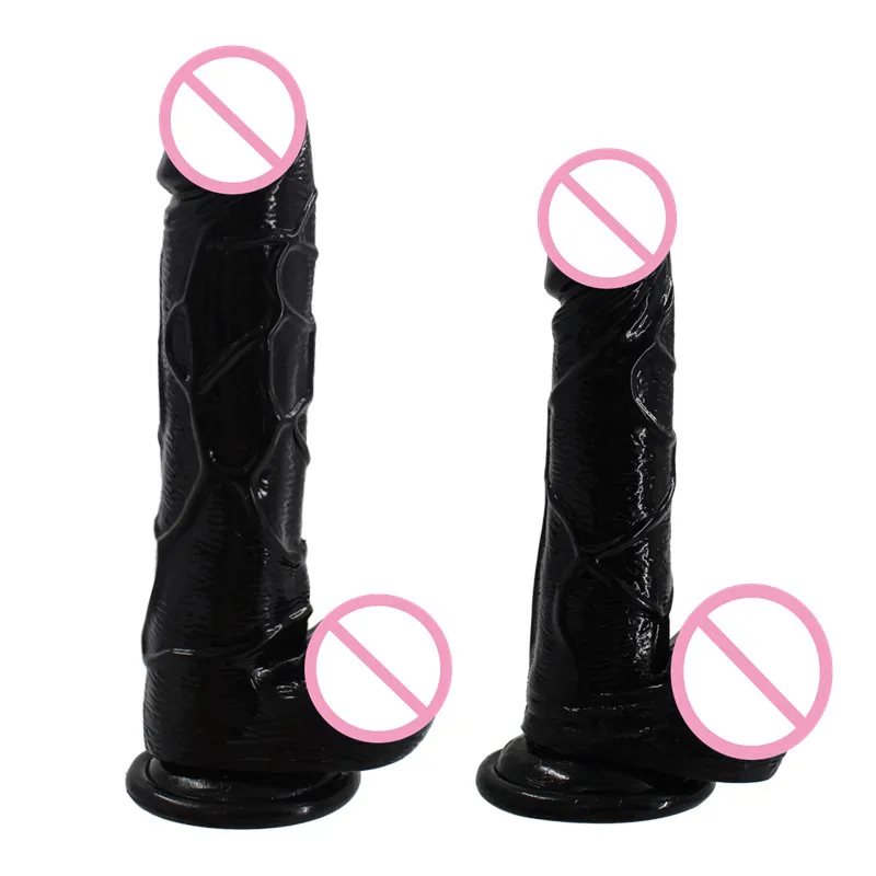 Огромный реалистичный силиконовый фаллоимитатор на присоске настоящий пенис