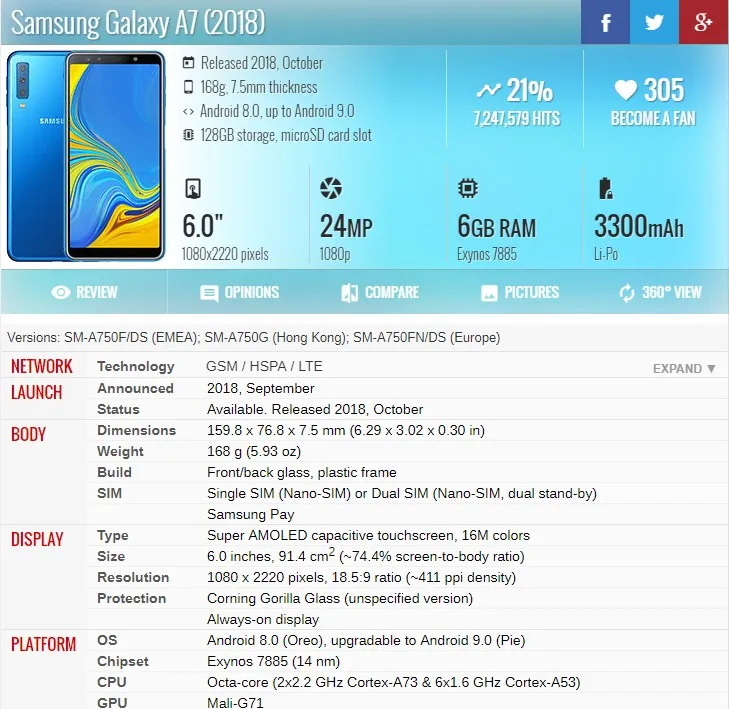 Оригинальный дисплей для Samsung A7 2018 A750 SM A750F ЖК Замена A750FN экран|Экраны мобильных