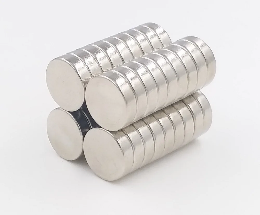 10pcs 10 x 3 mm N35 Strong Round Cylinder Magnets 10mm x 3mm Small Permanet Rare Earth Neodymium Art Craft