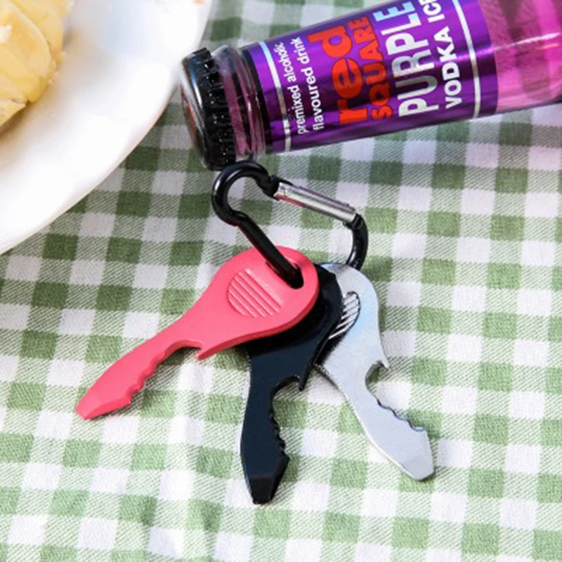 Ключ в форме бутылок Брелок Металлический пива Fobs панели инструментов пиво Soda POP |