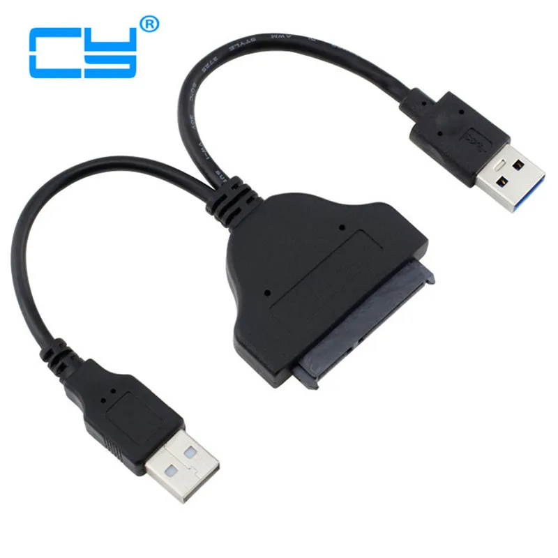 USB 3 0 для SATA 22 Pin 2 5 драйвер жесткого диска SSD HDD адаптер кабель/USB кабель питания