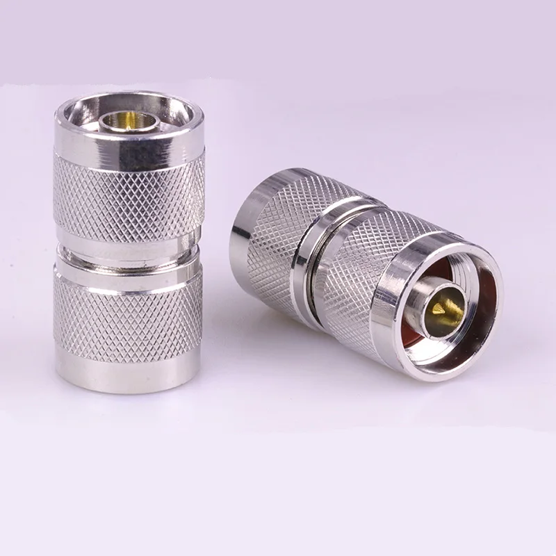 10 шт./лот медный двойной N Male прямой адаптер Plug к RF коаксиальный конвертер R