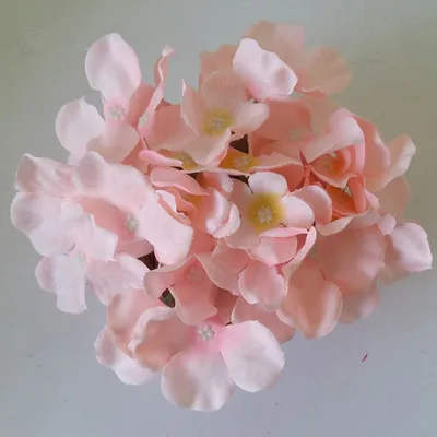 15cm C 5 шт./лот искусственные цветы Гортензия Цветок голова DIY свадебный фон реквизит стрельба Моделирование декоративные поддельные цветок головной убор - Цвет: 15cm C