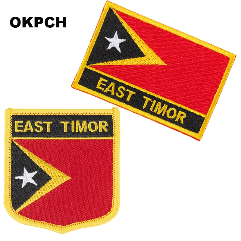 ARUBA Флаг патч 2 шт набор патчи для одежды DIY украшения PT0236-2