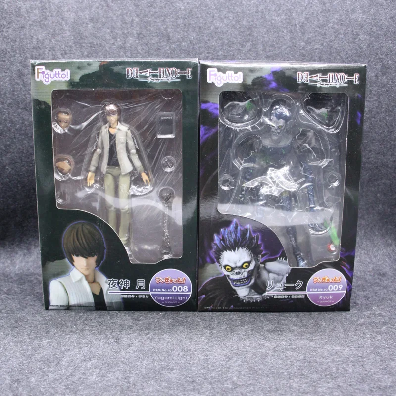 Figutto Figma Anime Death Note Character Ryuk &amp Yagami Light BJD PVC Action Figures Toys |