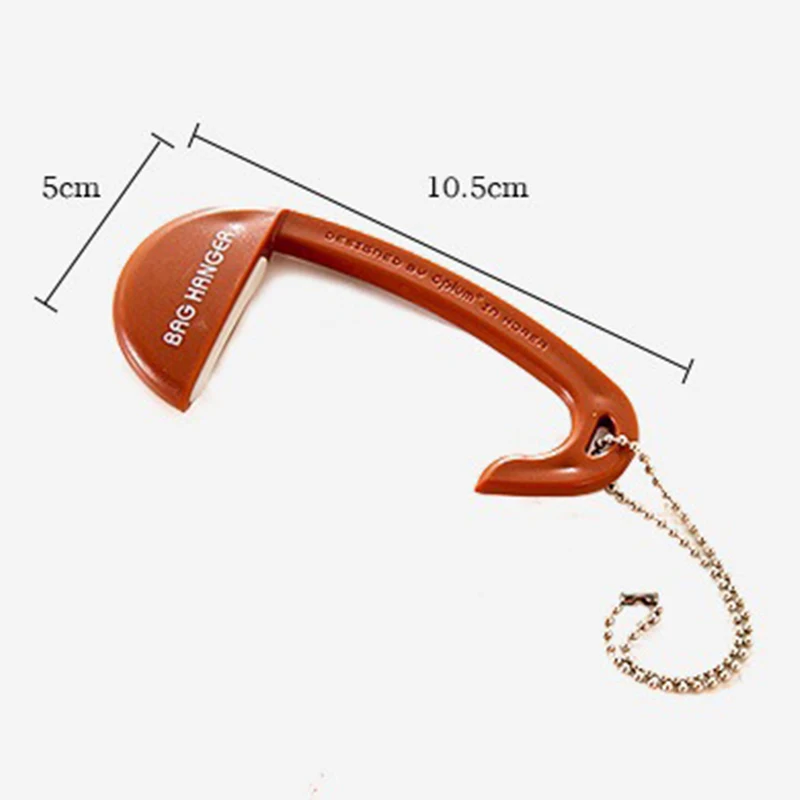 Plastic Bag Hook Mini Portable Buckle Table Desk Brim Purse Hanger Holder Handbag GJJJSN353 | Дом и сад