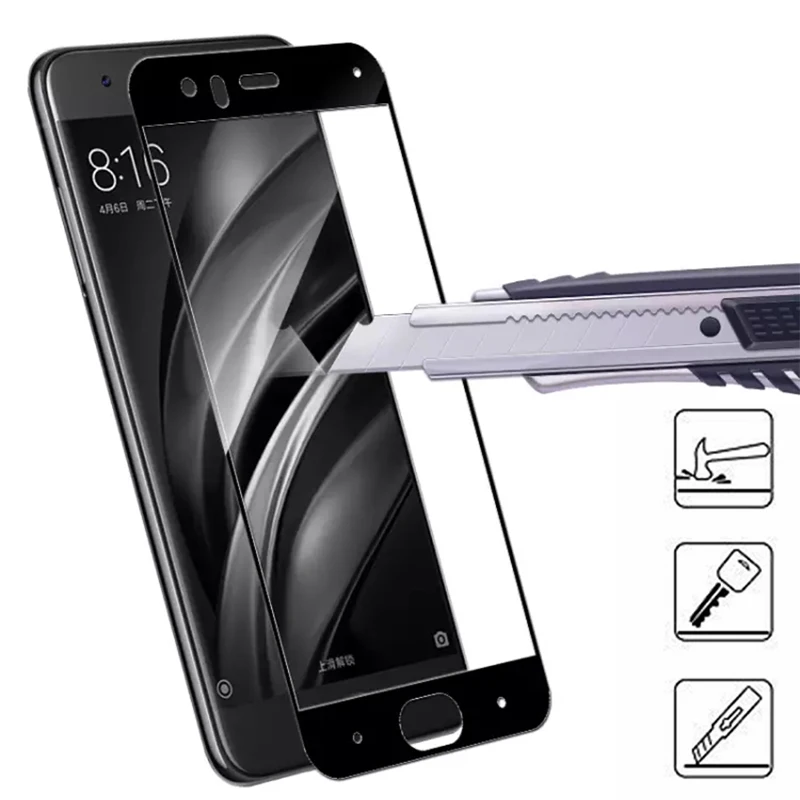 Защитный стеклянный чехол для Xiaomi Mi 6 A1 5X Note 3 Mix 2 s закаленное стекло xiomi xaomi my Mix2s S Mi6