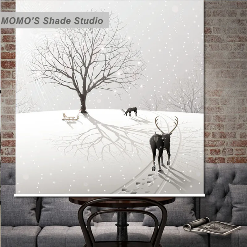 MOMO Tree/Детские затемненные оконные шторы жалюзи термоизолированная ткань