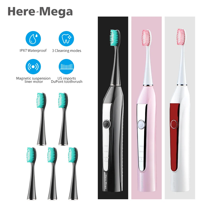 Умная электрическая зубная щетка с регулировкой 606|sonic electric toothbrush|electric toothbrushwhitening