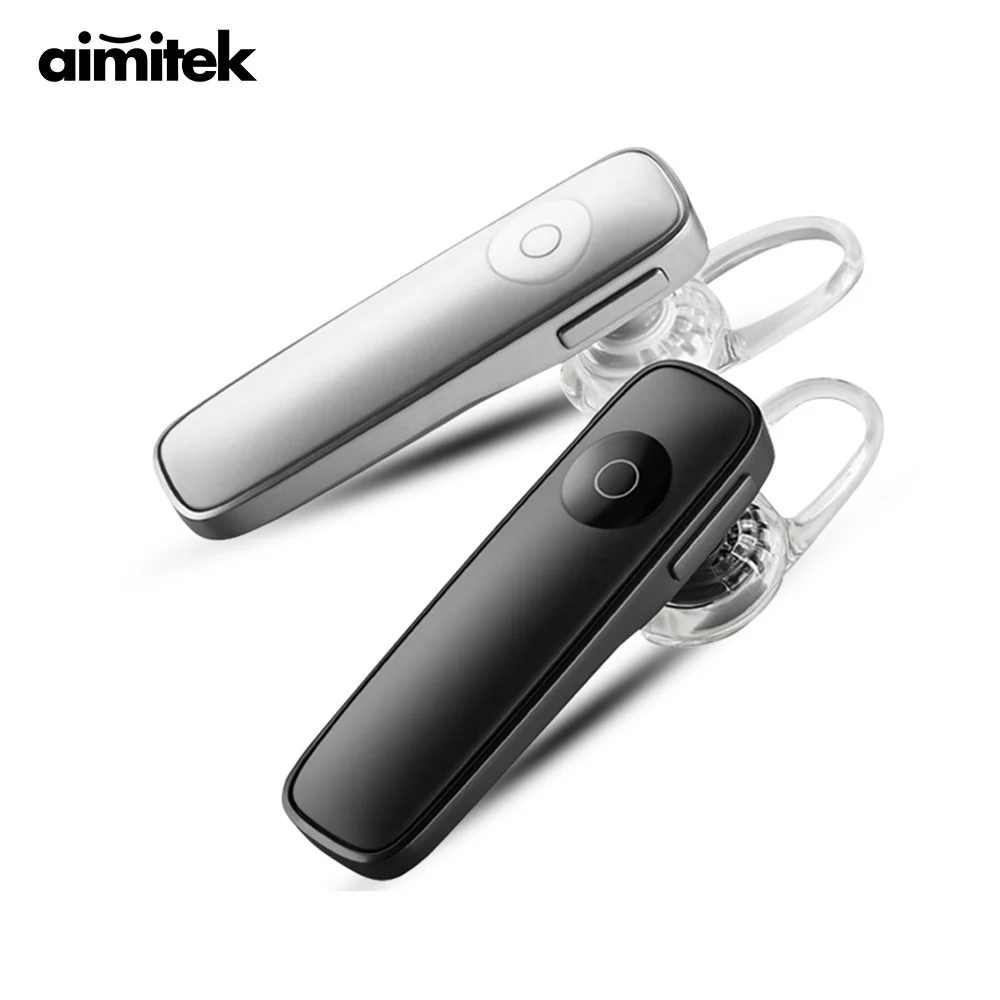 Беспроводные миниатюрные Bluetooth наушники Aimitek спортивные деловые вкладыши