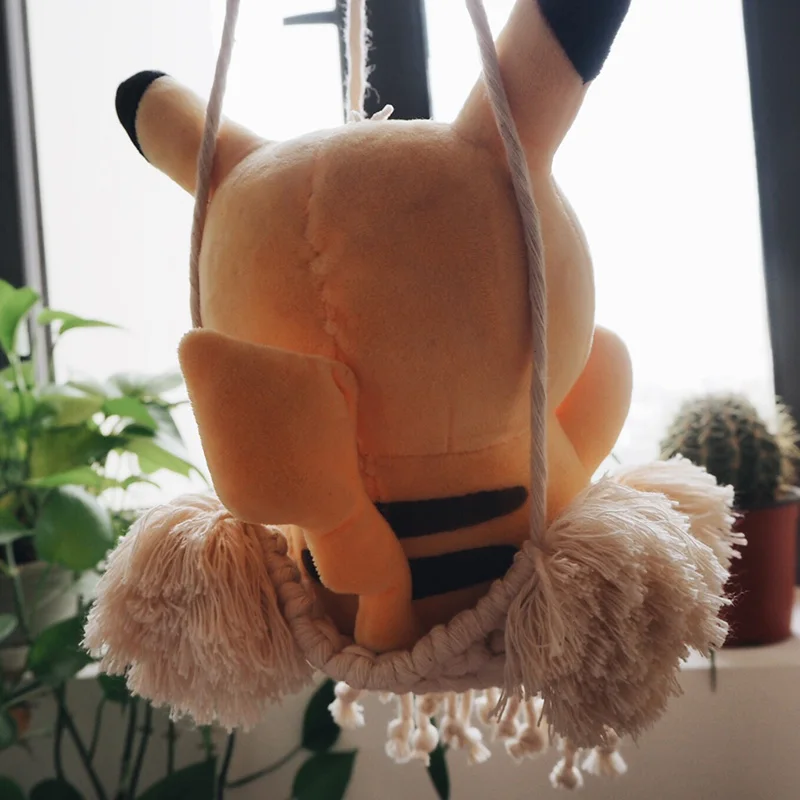 Скандинавский макраме подвесная настенная плетеная корзина подвесной Плантатор