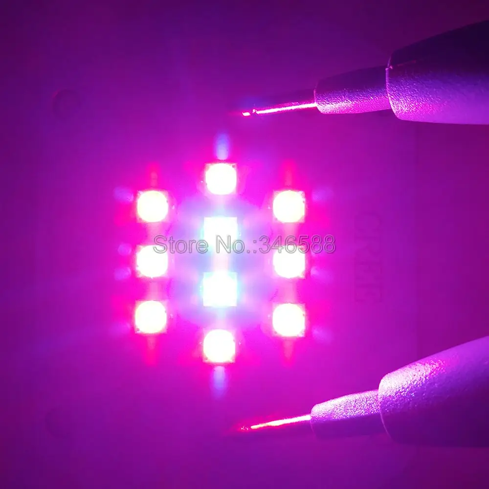 Cree XLamp XPE2 XP E2 60W Светодиодная лампочсветильник красный свет 16 шт. + синий 4