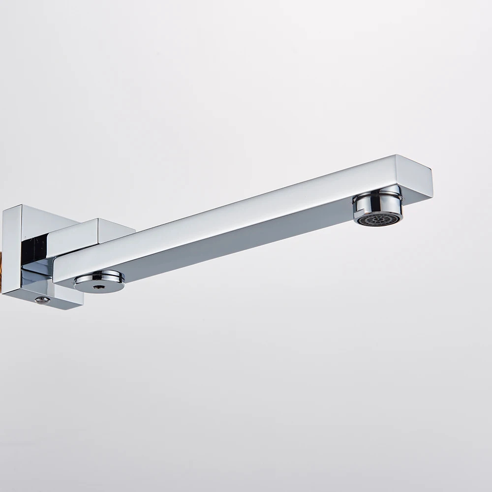 

Free Shipping Wall Mounted Faucet Spout Brass Chrome Faucet Accessory WF14