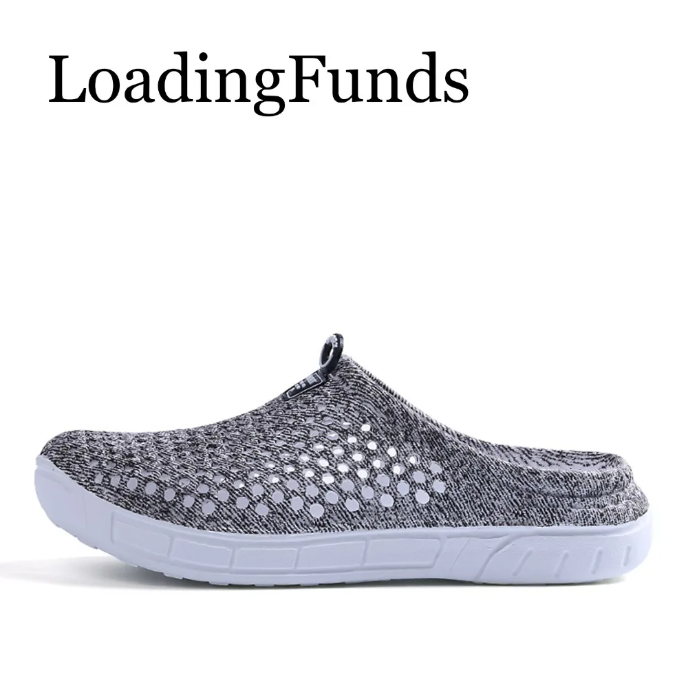 LoadingFunds/ женские мужские пляжные сандалии; уличная летняя морская обувь; акваобувь; болотные кроссовки; Gardon Croc; Открытая Водонепроницаемая быстросохнущая прогулочная обувь; мужские кросссовки