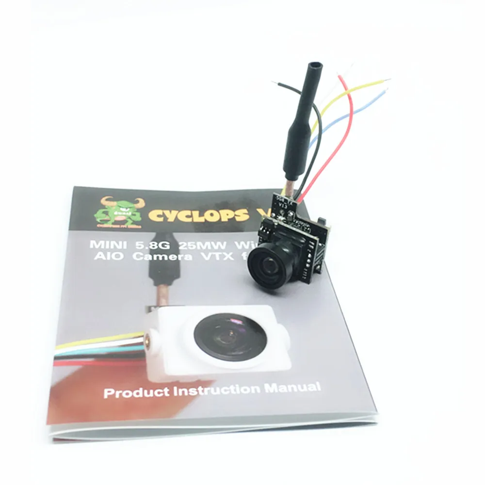 Turbowing Циклоп мини 5,8G 25 МВт 48CH AIO FPV и возможностью переключения Камера VTX передатчик Combo Поддержка Смарт аудио v1 для квадрокоптера FPV дрона с дистанционным управлением