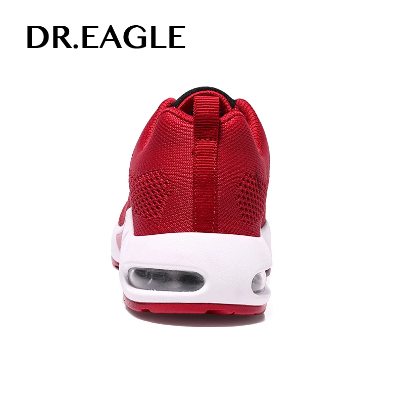 DR.EAGLE женская спортивная обувь с воздушной подушкой для бега женские красные